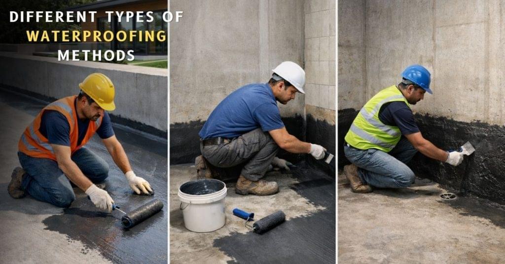 Types of Waterproofing Methods in Construction Explained