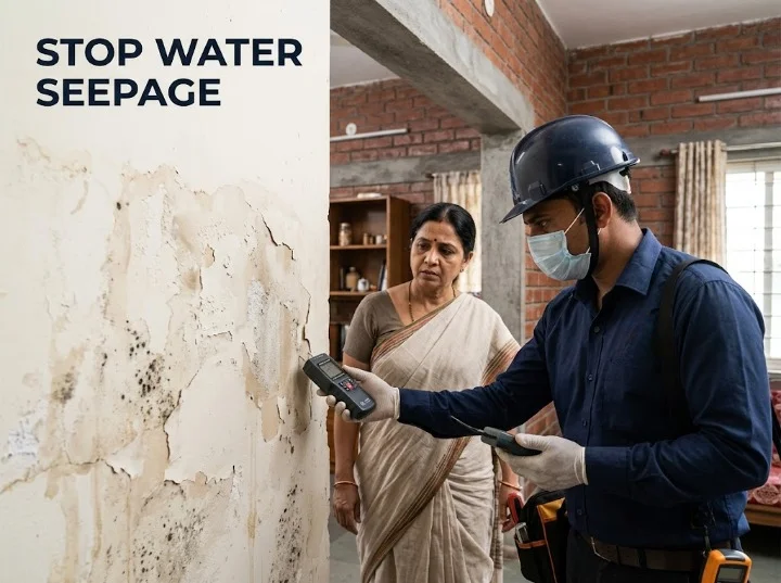 What is seepage of water