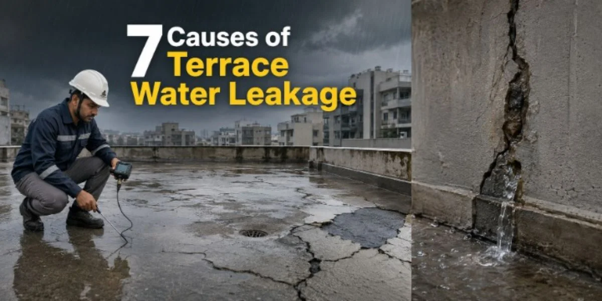 Common Reasons for Terrace Water Leakage