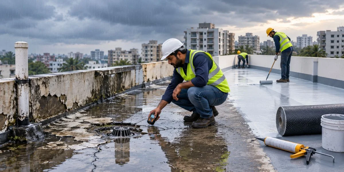 waterproofing failure causes